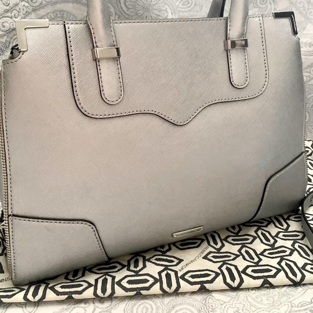 Rebecca Minkoff metallic tote